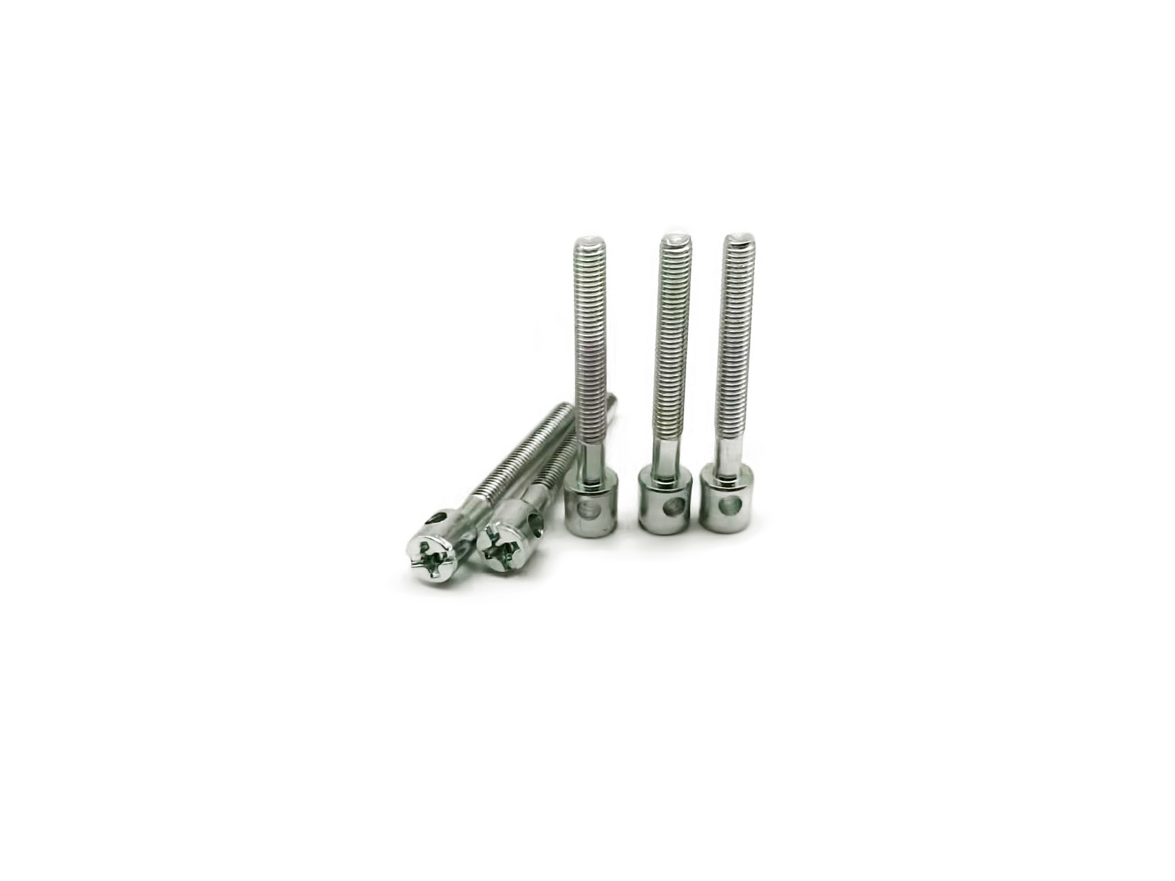 Carbon Steel Cross Groove Single Hole Galvanized Meter Screws M3*25