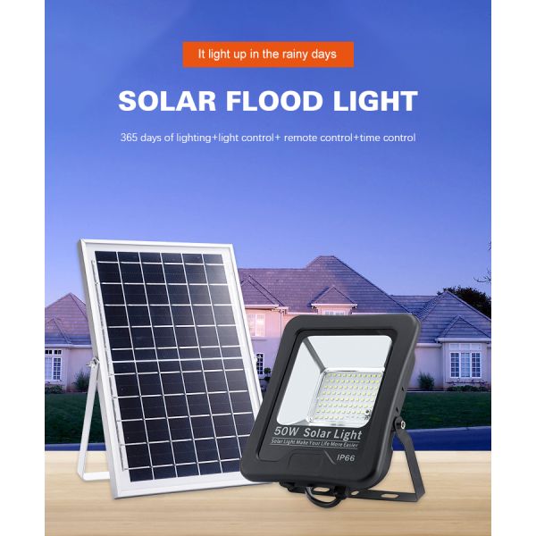IP66 Waterproof Outdoor LED Solar Flood Light SMD 50W 100W 120W 300W