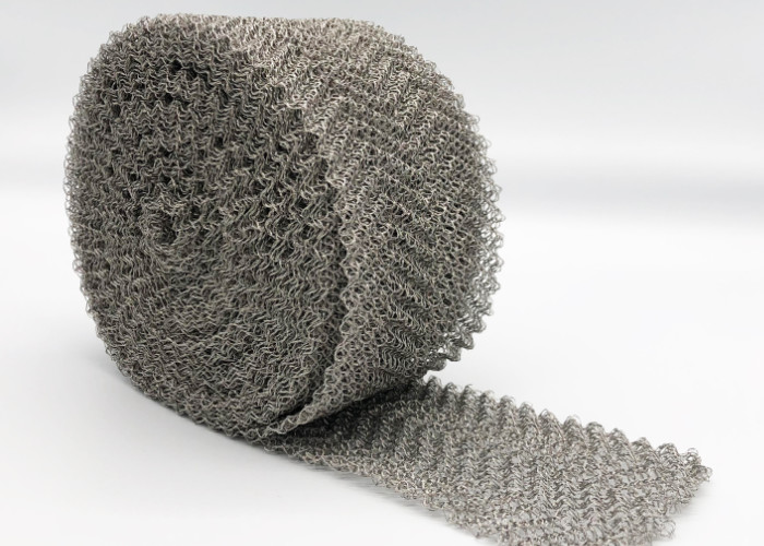 Width 400mm Gas Liquid Filter Mesh 0.25mm Silver Stainless Steel 304
