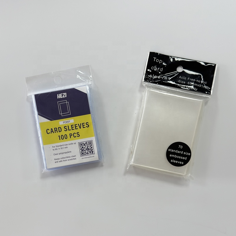 Deck Game Card Sleeves Soft Trading Card Protective Sleeves For Playing Card Holder