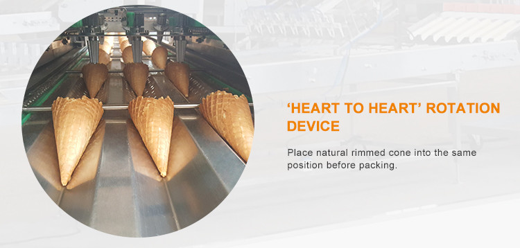 380V Automatic Sugar Cone Production Line 6kg / Hour