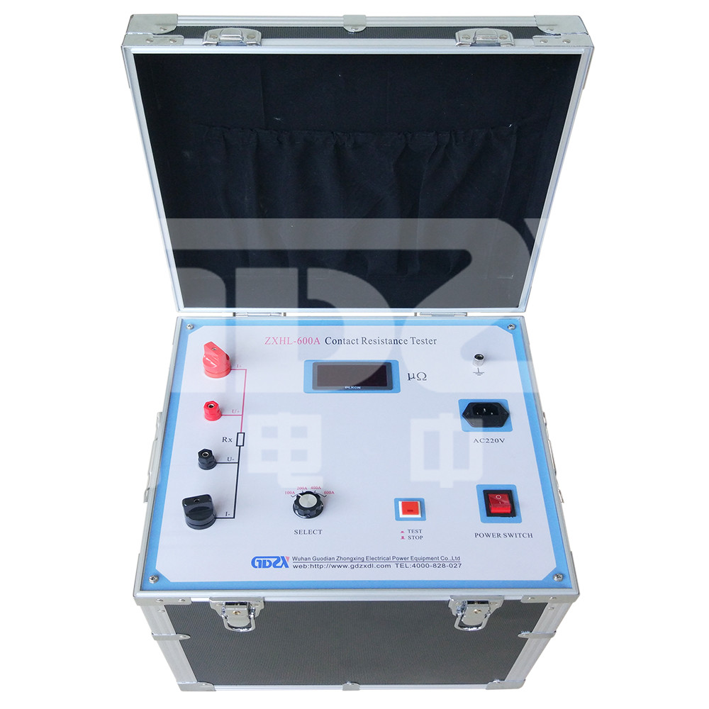 ZXHL-600A DC 600A Contact Resistance Tester For Measurement of Switchgear Circuits