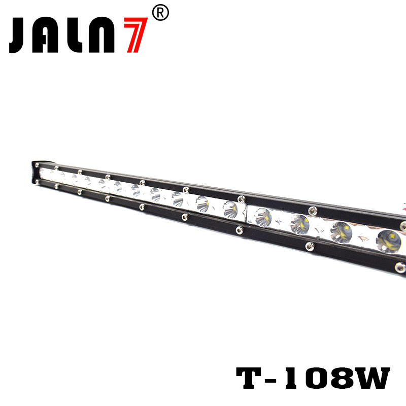 LED Light Bar JALN7 108W CREE Spot Flood Combo LED Driving Lamp Super Bright Off Road Lights LED Work Light Boat Jeep