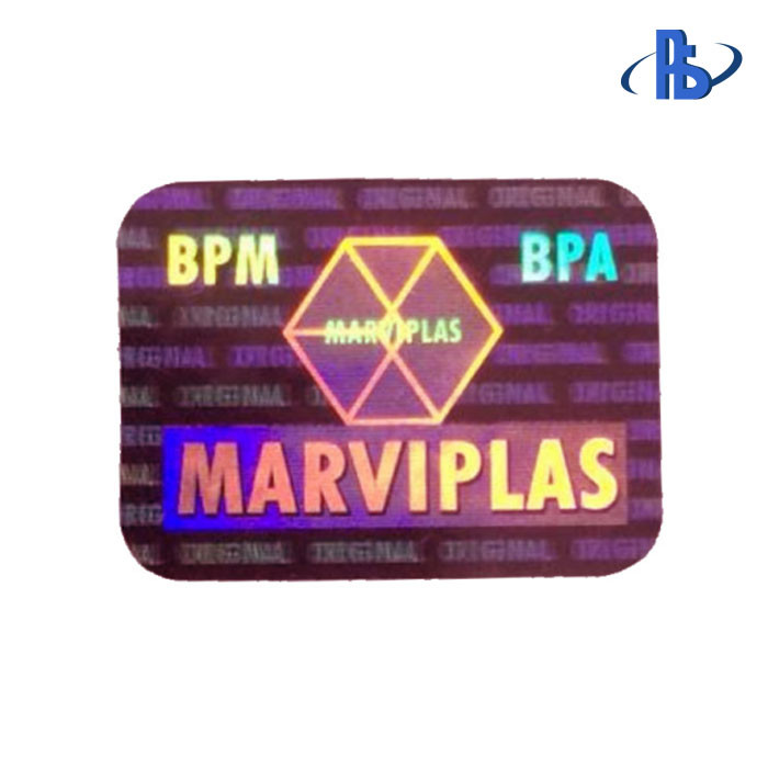 Waterproof Hologram Security Stickers For Commercial Brand / Documents Security
