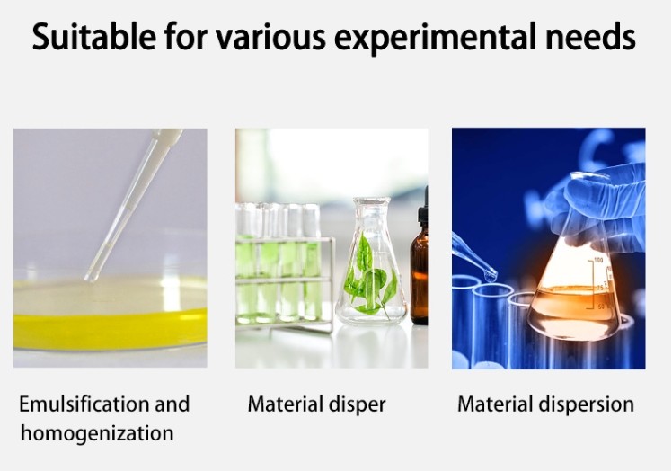 High-frequency sound waves oil with water ultrasonic emulsifier machine
