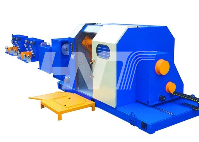 Cantilever Double Twist Stranding Machine For PE PVC Coated Core Wires