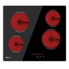 Buy cheap 60cm Electric Ceramic Cooktop Burner Built In Black Glass Cooker With 4 Cooking from wholesalers