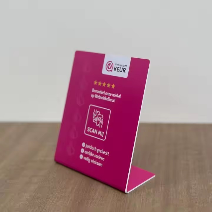 Custom QR Code Chip Google Review Stands NFC Social Media Business Cards Google Review Tap Cards