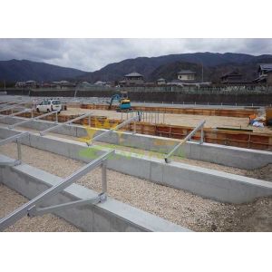 Aluminum Ground Mount Solar Panel Racking Systems AS/NZS 1170