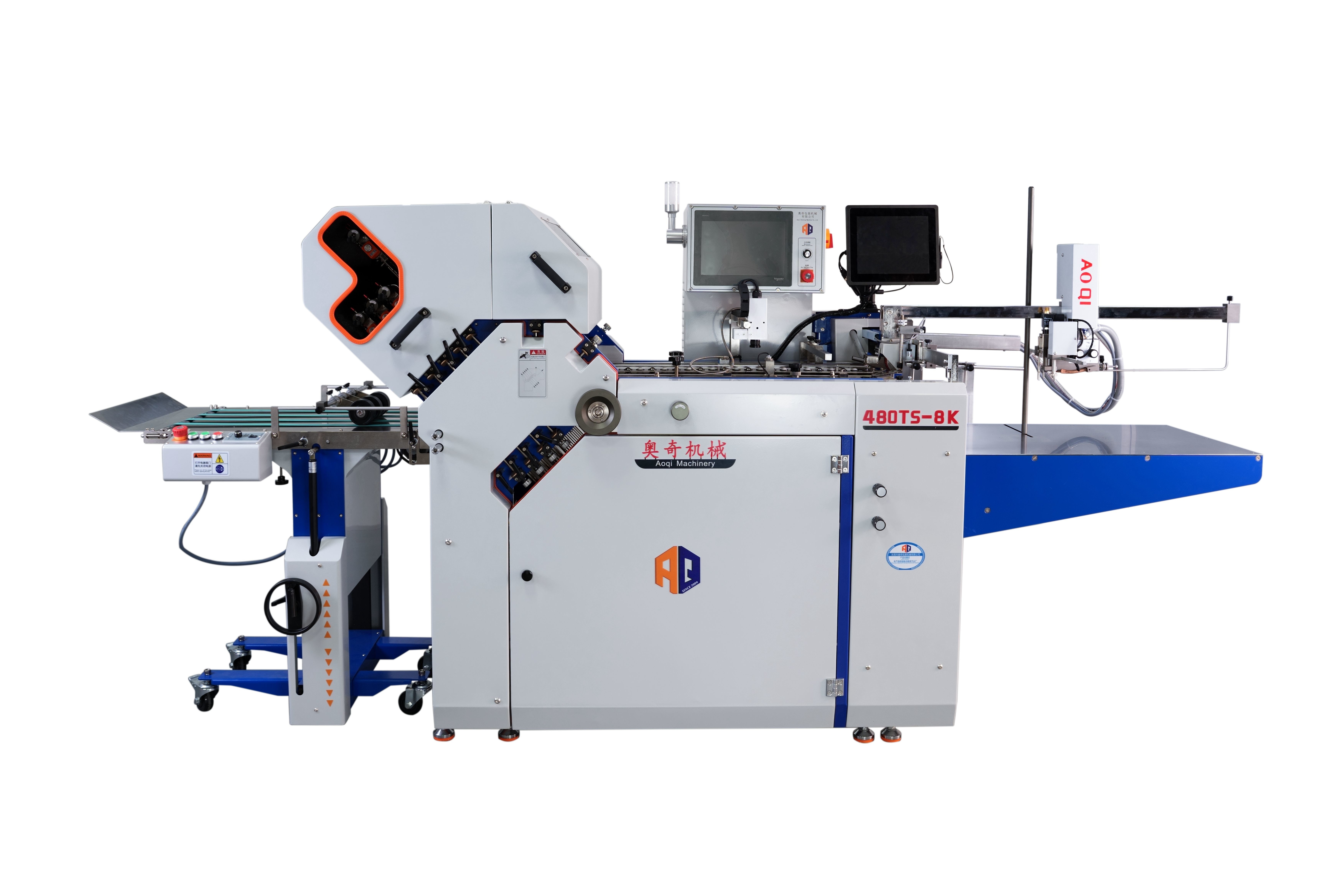 Automatic Large Format Leaflet Paper Folding Machine For Instruction Manual