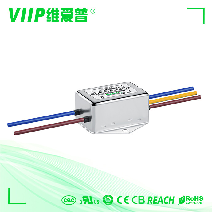 Through Hole Mounting Type AC EMI Filter for Surface Mount Package 1760VDC Line To Line