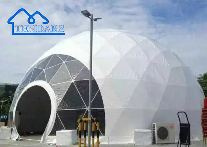 UV Resistant Commercial Dome Tent For Restaurant Outdoor Dining Glamping