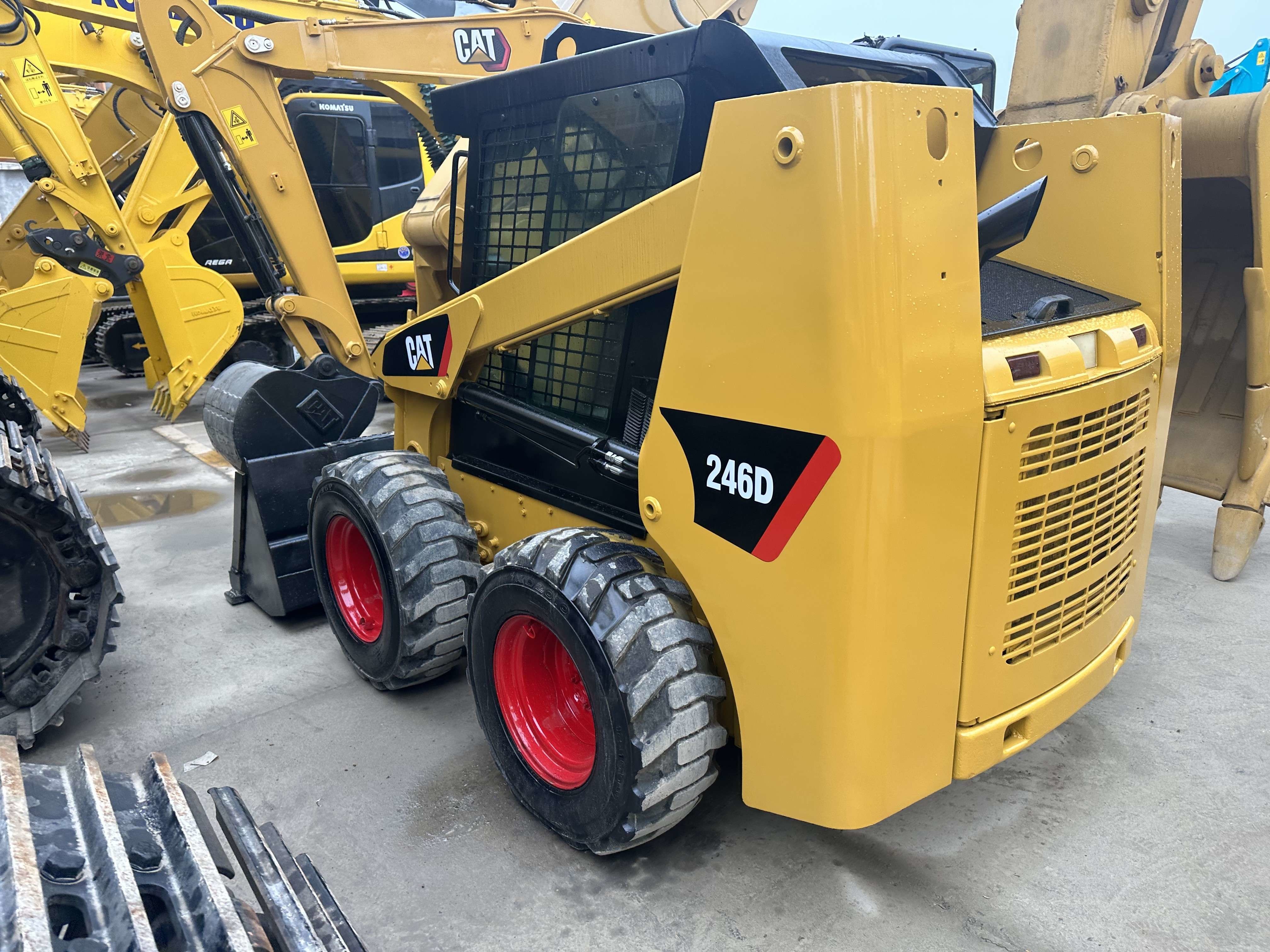 Caterpillar CAT 246D Used Skid Steer Loader Equipment 4.5 Ton Original