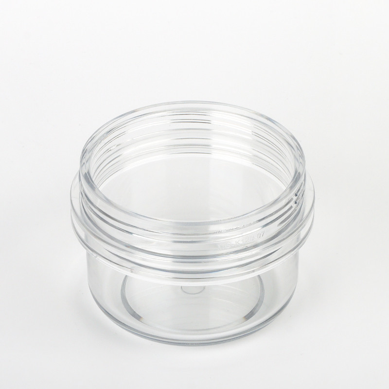 6oz Cream Packaging Jar , Recycled plastic containers for beauty products
