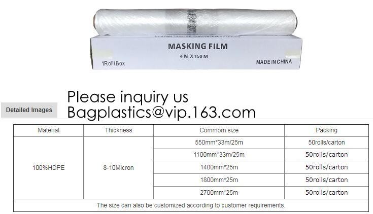 Car Disposable Plastic Seat Covers Vehicle Protectors, Five Set of Vehicle Maintenance Protection, Masking Dust Covers