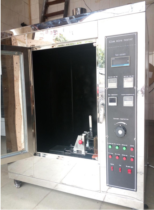 Glow Wire Testing Chamber Comply with IEC60695-2-10 -13:IEC 60335-1,IEC 60598-1 and IEC60745