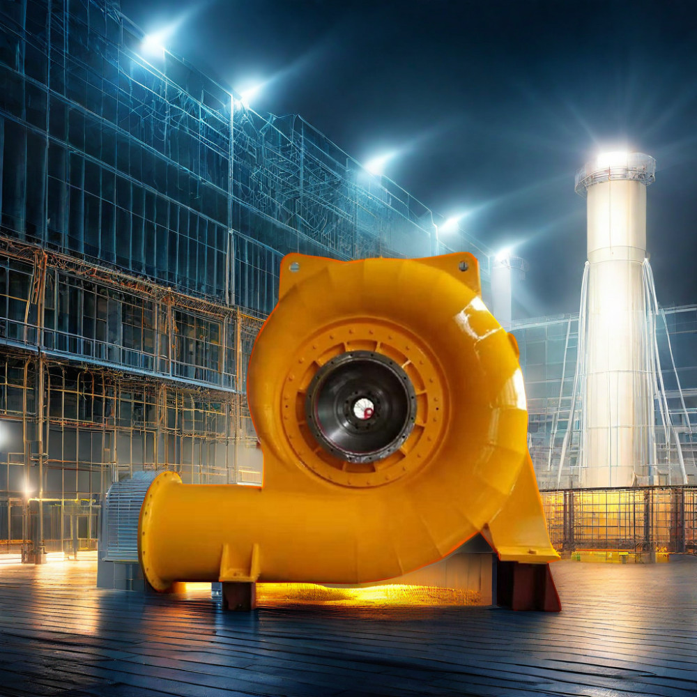 Vertical or Horizontal Francis Turbine Generator with / 90%-96% Rated Efficiency