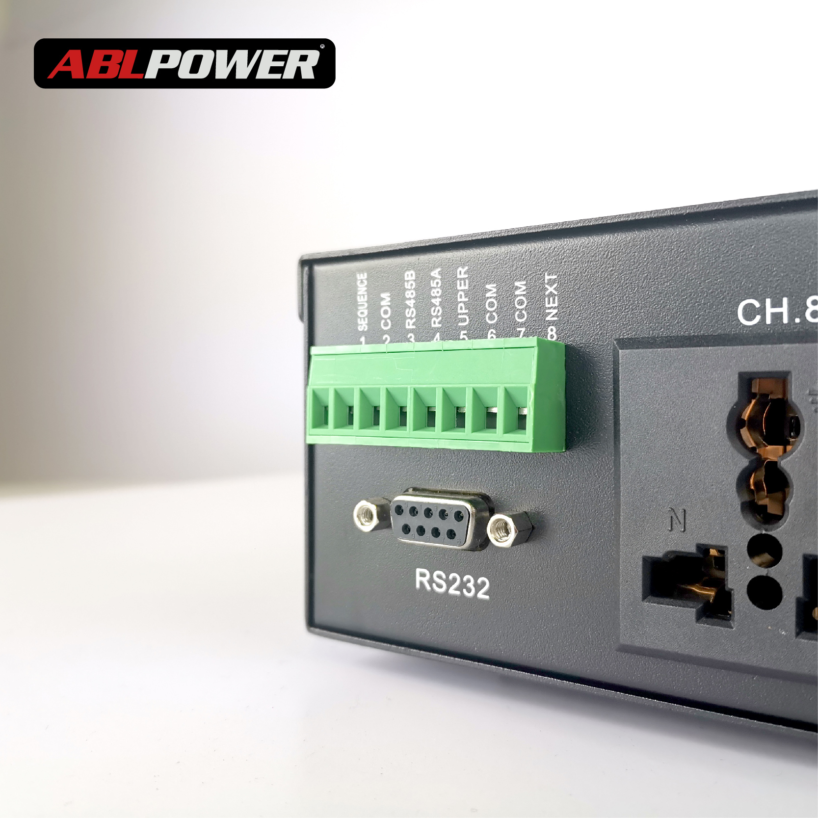 audio system equipment power supply sequencer 8 channels