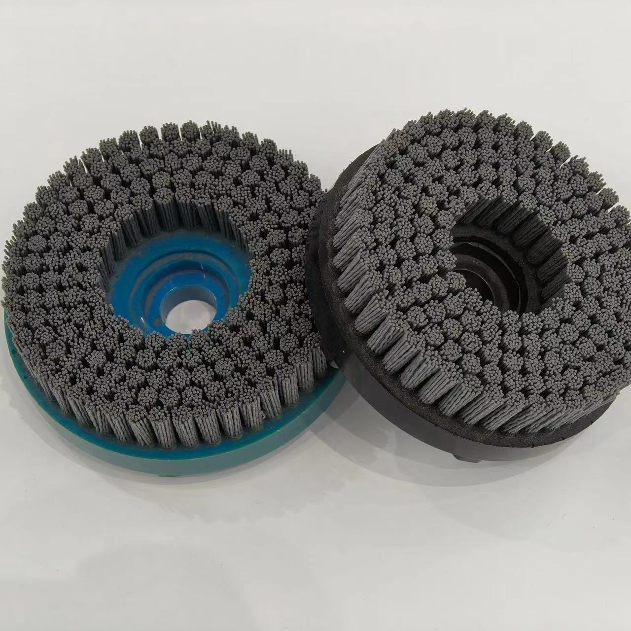 Disc Brush Abrasive Wire Plane Industrial Pouring Brush Grinding CNC Machine Tool Brush