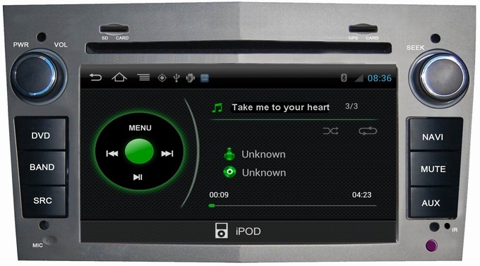 Ouchuangbo HD Digital Screen Android 4.0 for Opel Astra /Vectra /Antara Auto GPS Sat Navigation S150 System OCB-019C