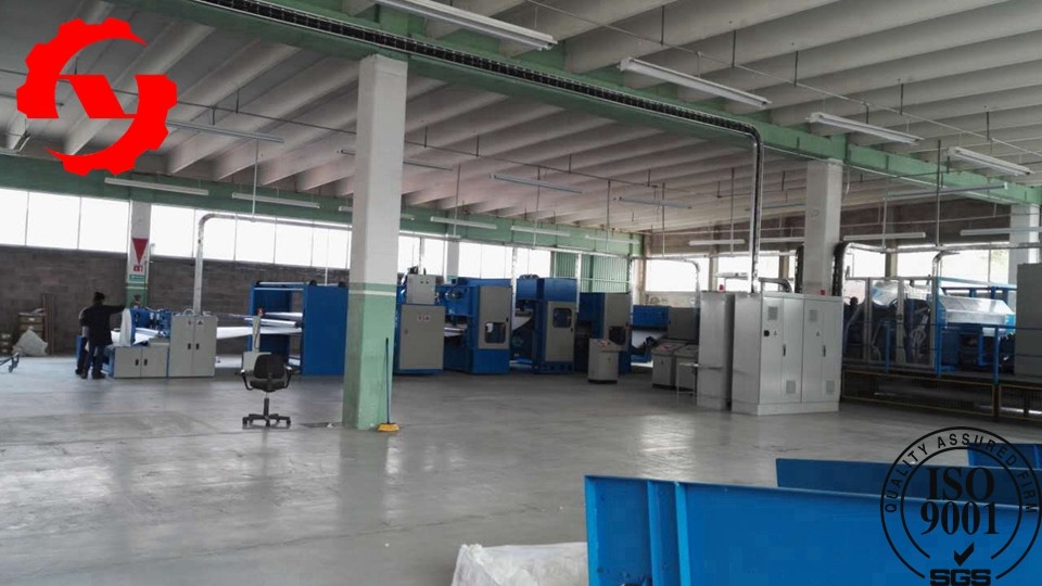 High Stndard 3m Nonwoven Production Line For Geotextile Filter Fabric Making