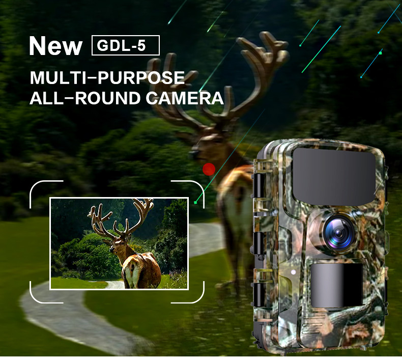 HD 480P Night Vision Trail Camera 850nm Wildlife Infrared Outdoor Security Game Hunting
