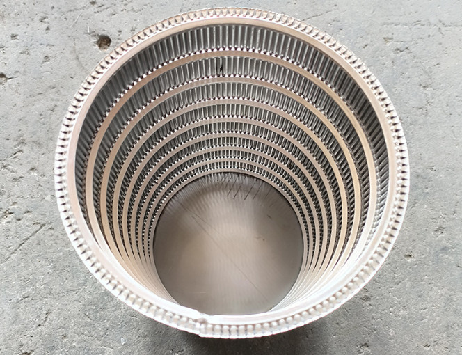 316 Stainless Steel Wedge Wire Filter Screen For Water Channel