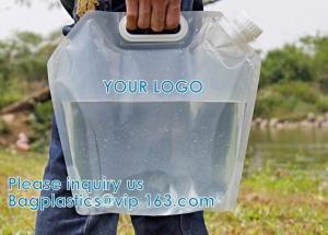 Buy cheap Collapsible Water Container Bag, Storage Jug, Sport Camping Riding Mountaineer, Freezable product