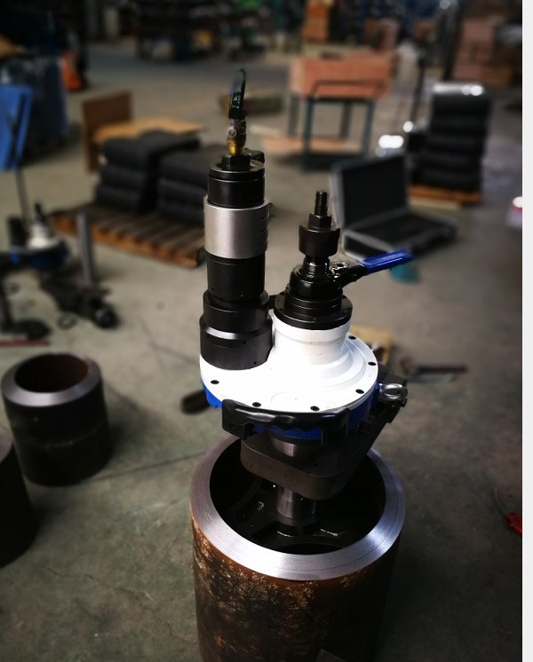 28mm Pneumatic Portable Chamfering Machine Manual Feeding