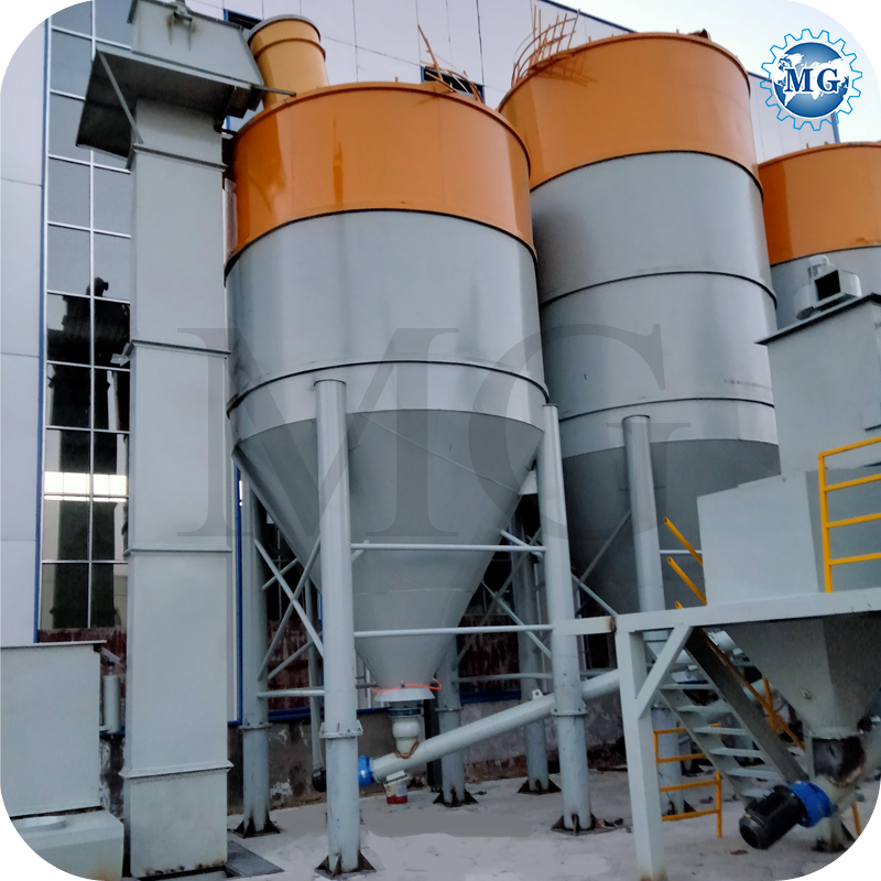 10T / H Dry Mortar Plant Wall Putty Ceramic Tile Adhesive Mixing Machine
