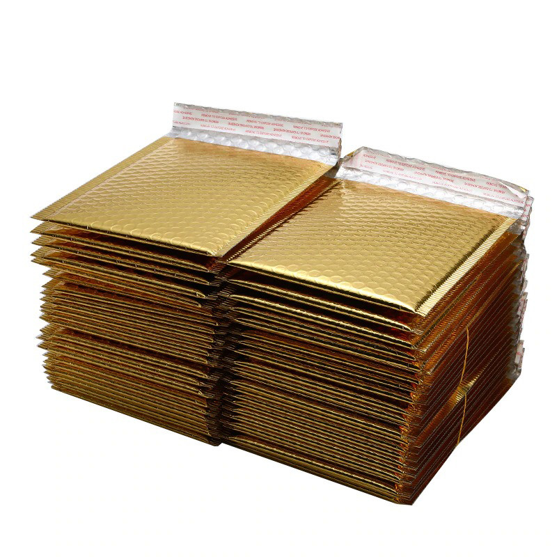 Factory Promotion Price Custom 8.5x12 Blue Large Bubble Mailers Waterproof Padded Envelopes Mailing Bag For Jewelry Ship