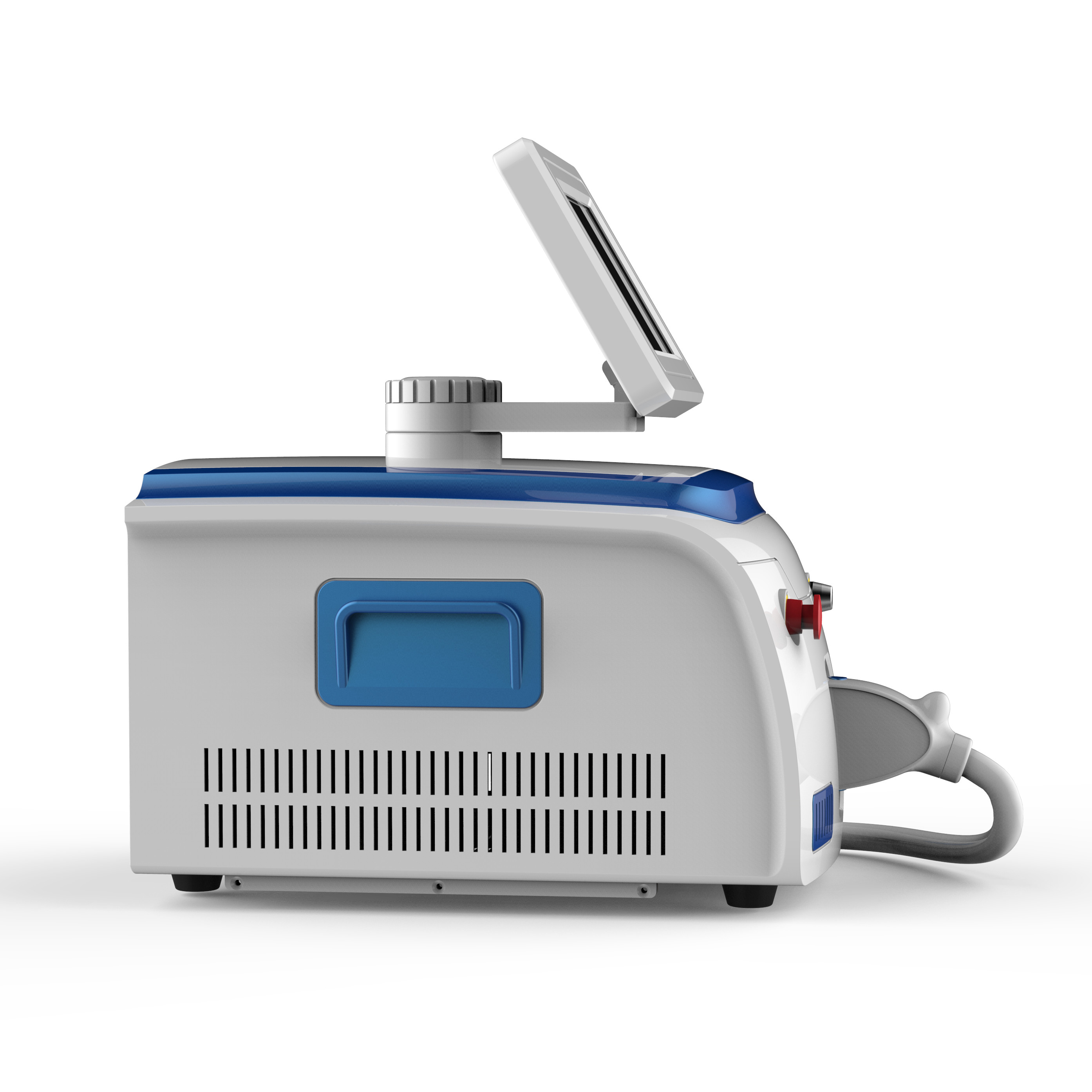 Portable Opt Elight Rf Laser Machine Humanized Bending Design Better Cooling