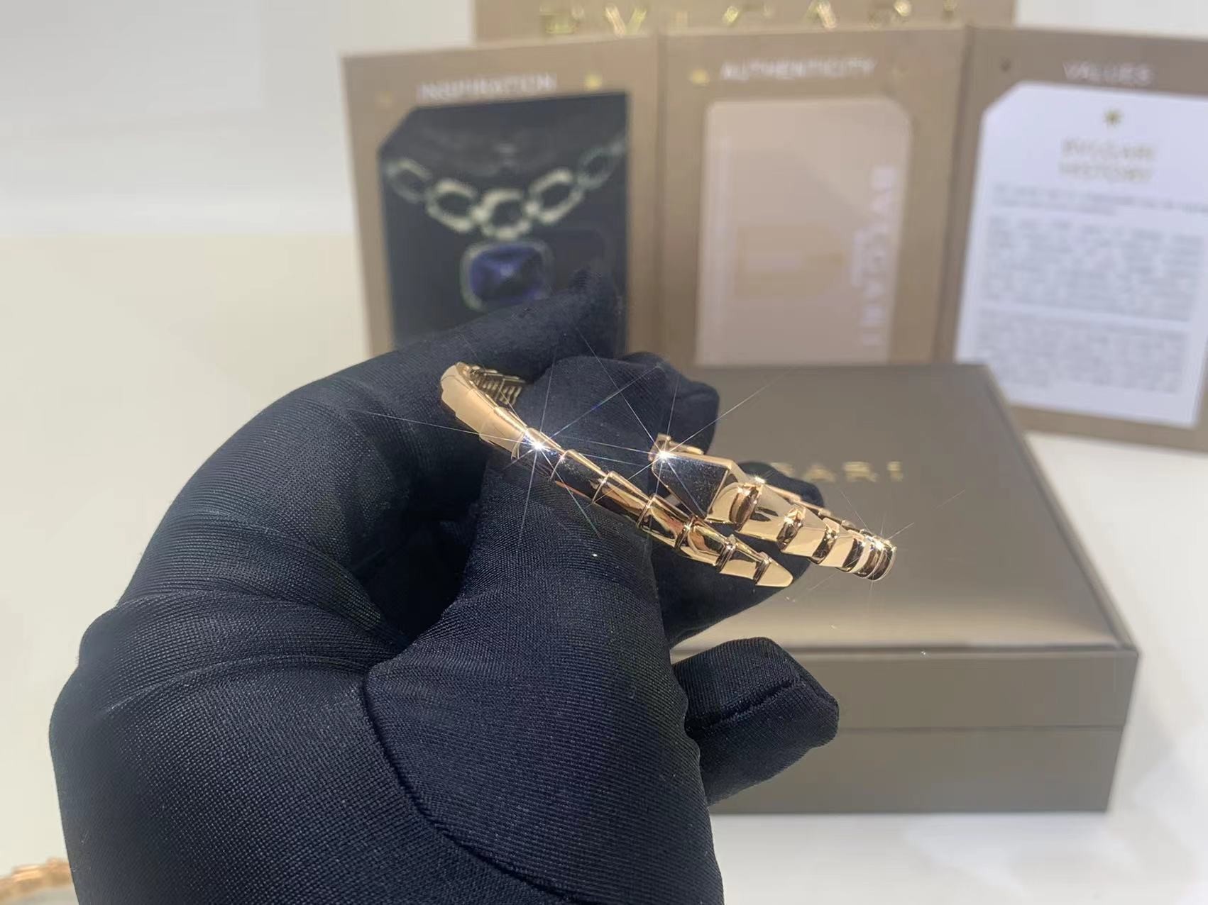 i Serpenti Viper Bracelet Serpenti Viper 18 Kt Yellow Gold Bracelet