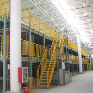 Buy cheap Heavy Duty Mesh Multi Tier Mezzanine , Warehouse Racking Mezzanine product