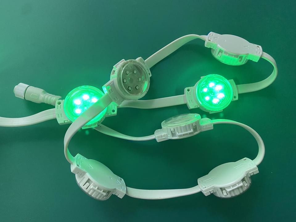 UCS2904 DMX 512 LED Point Light Full Color Programmable For Exterior Facade Lighting