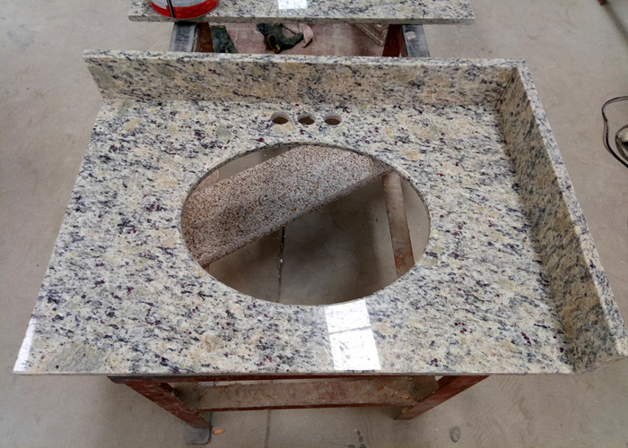 22" X 31" High Density Prefab Granite Countertops / Granite Vanity Tops