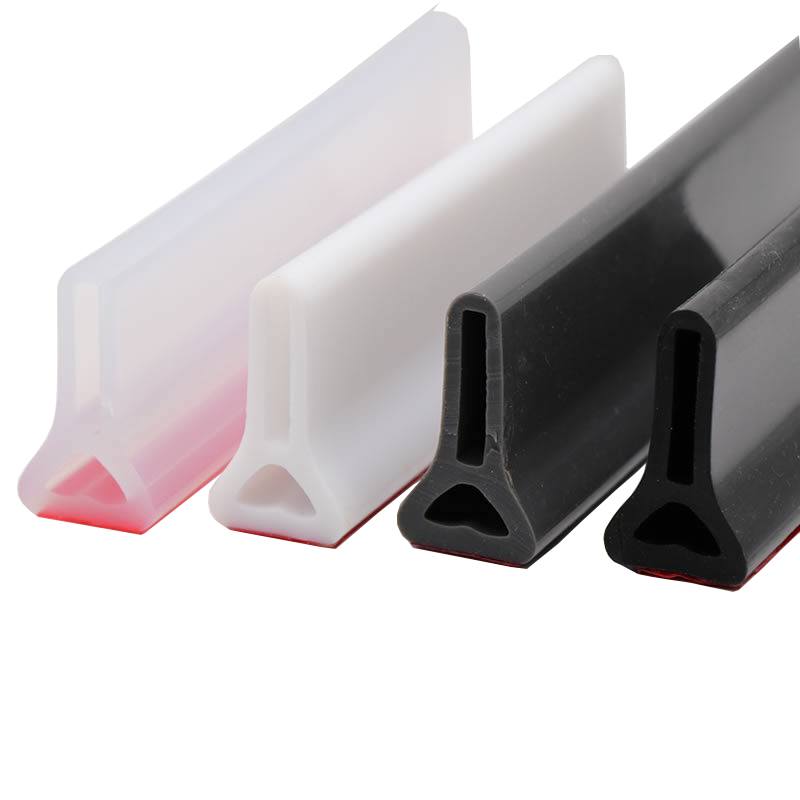 Collapsible Shower Threshold Water Retaining Strip with Easy-to-Install Water Stopper