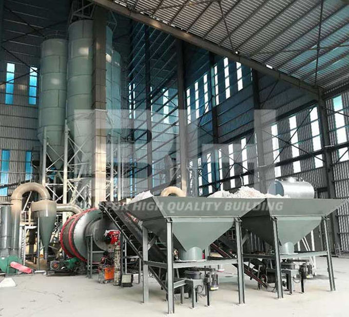Dry Mix Mortar Manufacturing Plant Labor Saving For Wall Putty Mortar