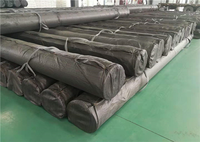 Lake Hdpe Geomembrane Pond Liner Black Color And Smooth Surface