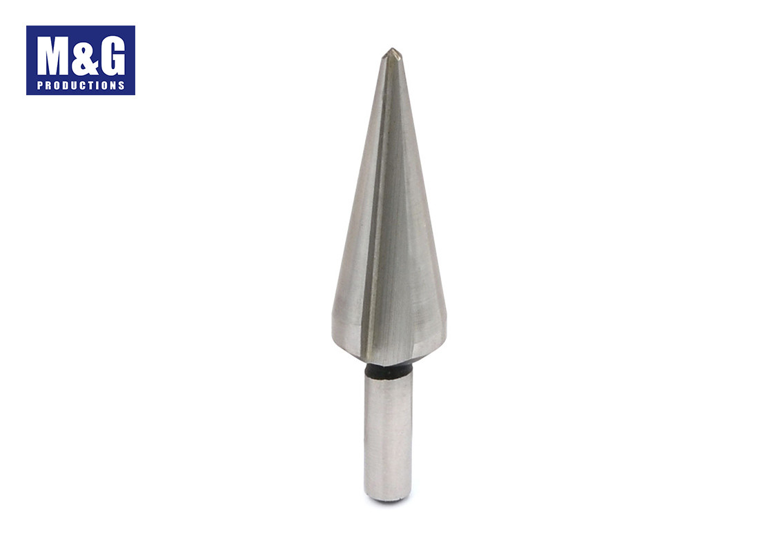 Round Shank Straight Flute HSS Conical and Tube Drill Bit For Metal Tube and Sheet Reaming Drilling