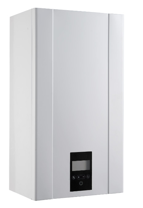 LED Display White Grey Wall Hung Combi Boiler 32KW Energy Saving