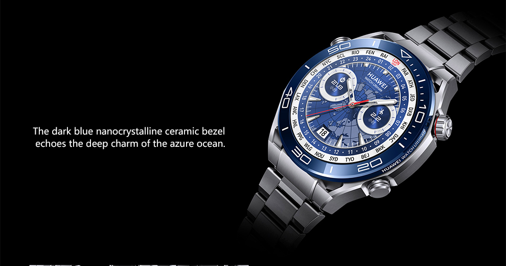 HUA-WEI WATCH Ultimate Sports Diving 100 Meter Deep Diving Outdoor Exploration Support Two-Way Beidou Satellite