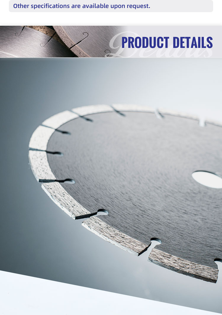 4.5" Segmented Diamond Blades for Dry Cut Ceramic Tile Cutting Disc Diamond Tools