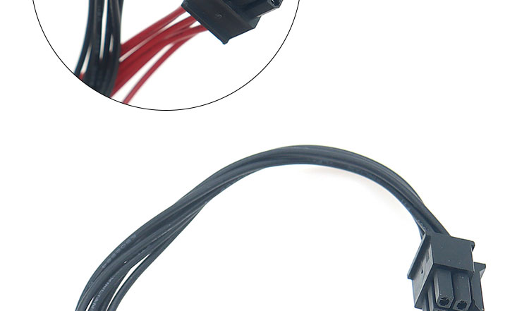 Custom Male to Female 4 6 8 Pin Molex Micro Fit 3.0 Connector Harness Cable