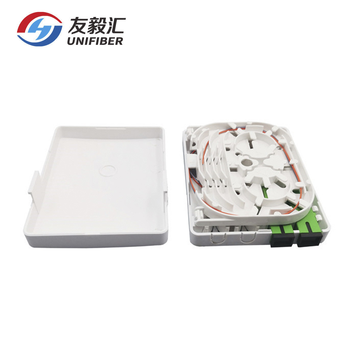 FTTH Pre Connected Drop Cable SC Fiber Optic Faceplate