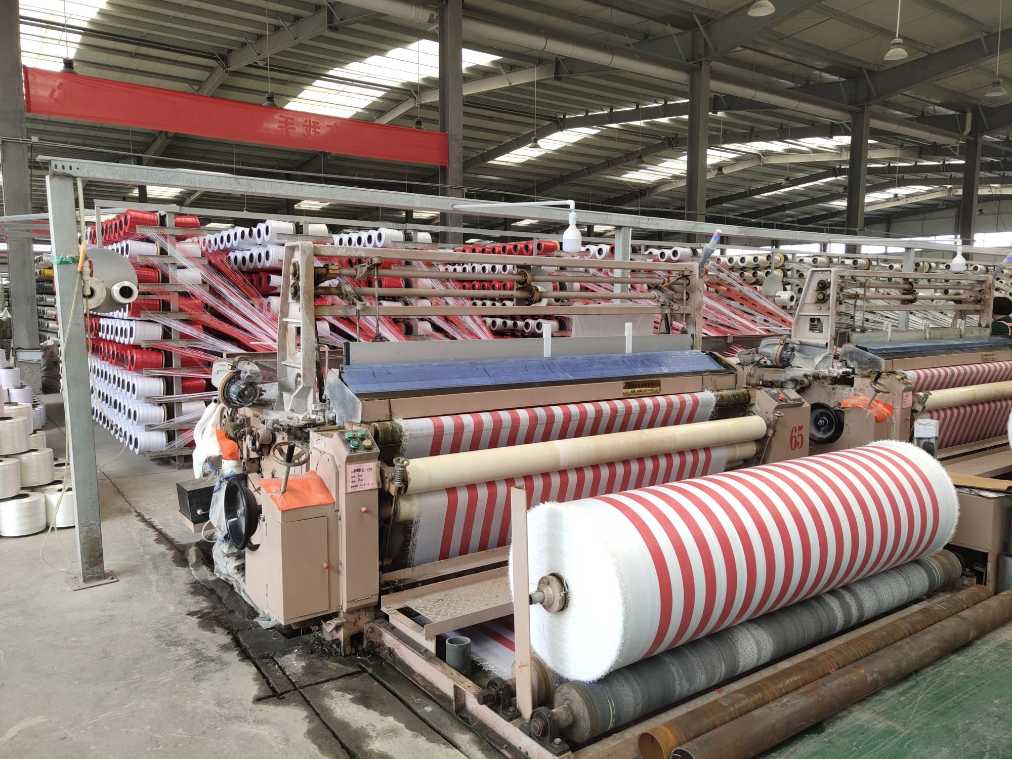 PE Fabric Fire-Retardant Tent Canopy Material with HDPE Weaving and LDPE Lamination