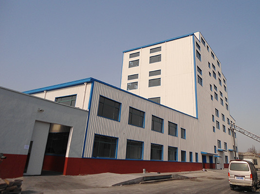 Durable Steel Frame Prefab Industrial Buildings Column Beam