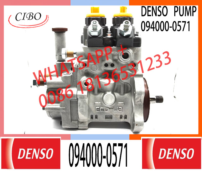 WEIYUAN durable in use Remanufactured Fuel Pump 094000-0571 For Komatsu SA6D125 6251-71-1121 for denso