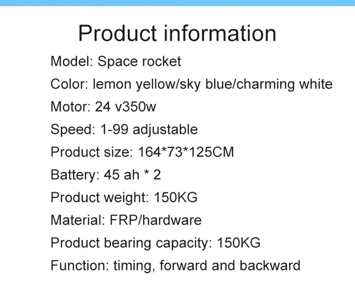 Amusement Park Kids Ride Space Rockets Toy Car Electric Bumper Car For Kids