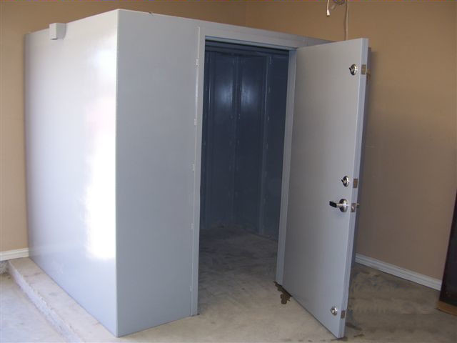 ODM Service Anti Burglary Fireproof Solid Basement Vault Room In House